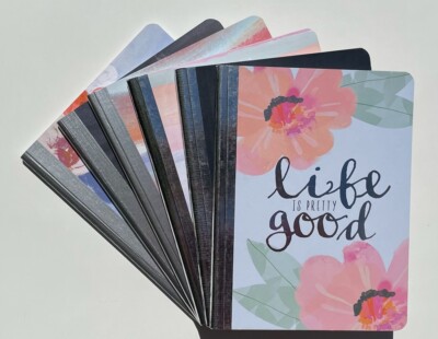Studio C Silver Lining College Ruled Composition Notebooks 6-PK. Inspirational