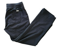 FIGS Technical Collection Black Scrub Pants T21003 Straight Leg Drawstring Men S