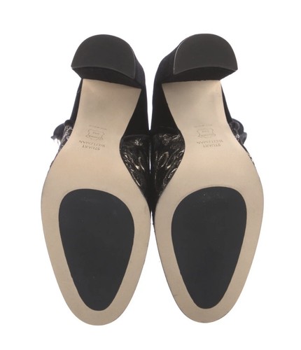 Stuart Weitzman Velours Sequin Brodé ￼ Imprimé Floral Bottes Tout Jill Neuf 6 ❤️ - Photo 8 sur 8