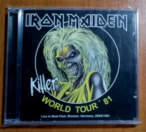 Iron Maiden – Killer World Tour '81 17 Tracks Brazil CD - 第 1/2 張圖片