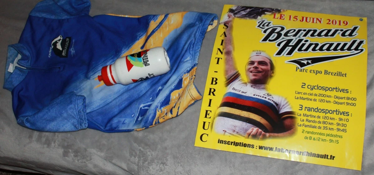 Figurine Hinault Figurine Bois Vintage Bernard Hinault Cyclisme - Collection PUB - Édition Baclez Bolide Renault Boutique