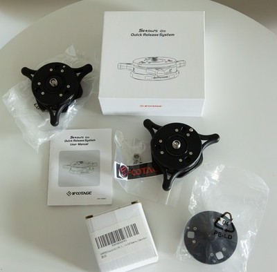 2x IFootage Seastars Quick Release System Q1S plus Extraplatte sehr gut