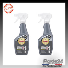 x2 Simoniz Insect & Bird Poo Dropping Remover Car Paint Cleaner Bug Spray 500ml
