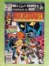 MICRONAUTS #37 VF Duty Free NEWSSSTAND key X-men RD8299