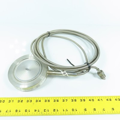 Foxboro A10109A.S6 D90206X Membrandrucktransmitter Aus Edelstahl 5'' ODx0,9'' H