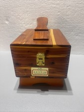 Griffin Shinemaster Shoe Shine Box With 2 Brushes Preowned