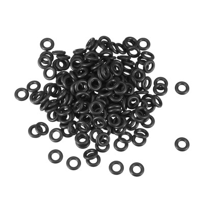 200pcs 4mm x 8mm x 2mm O-Rings Nitrile Rubber Seal Ring Sealing Gasket