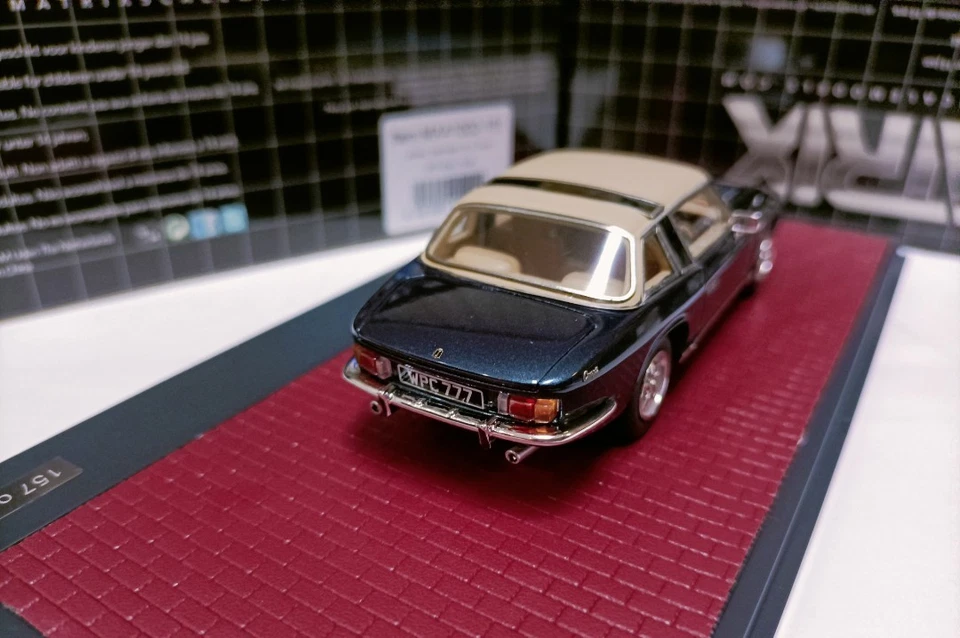 Matrix 1:43 Jensen Interceptor SIII Metal Blue Sports Car Model - Image 4 of 4