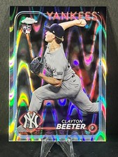 2024 Topps Chrome Update Clayton Beeter #USC118 RayWave New York Yankees