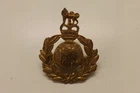 WW1 THE ROYAL MARINES REGIMENT MILITARY CAP BADGE 3.75CMS BY 5CMS (3413)