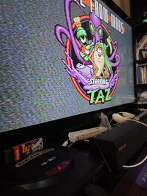 Sega Genesis Console 16-Bit - (1601) W/ Controller, 1vgame, OEM Adapter 