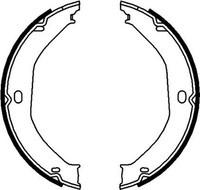 Pagid Bremsbackensatz Feststellbremse H1721N FüR Jeep Cherokee 2 WJ WG CRD 4X4