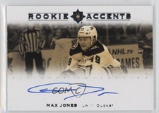 2019-20 Upper Deck Ultimate Collection Rookie Accents 67/99 Max Jones Auto lk8
