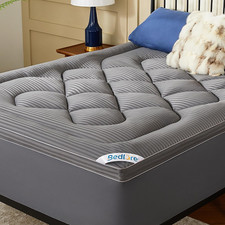 Queen Mattress Topper, Thick Pillow Top Pad for Back Pain Relief, Cooling Soft M