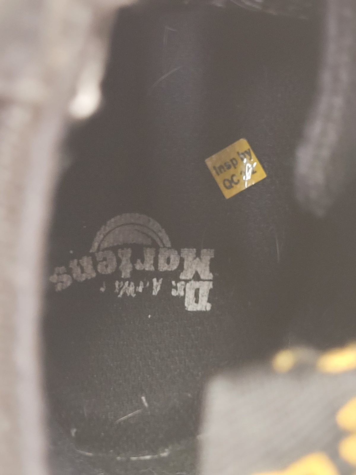 Doc Martens Combs Combat Boots Mens Sz 7 Black Poly Casual Womens Sz 9 thumbnail 9