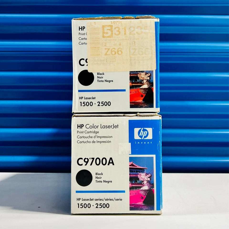 Tóner para impresora original HP Color LaserJet 1500 2500 negro, amarillo, cian, magenta Foto 3 de 4