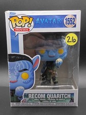 Funko Pop! Avatar The Way of Water Recom Quaritch #1552 And Pop Protector