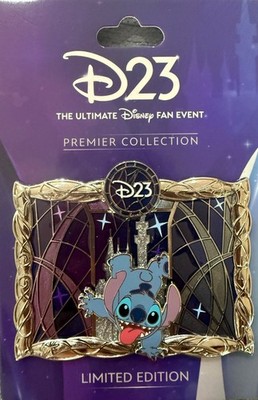 IN-HAND STITCH 2026 D23 Ultimate Disney Fan Event Premier Collection Pin LE1000