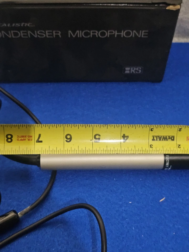 Realistic Cardioid Condenser Microphone Mic,  Case Untested - Image 4 of 4