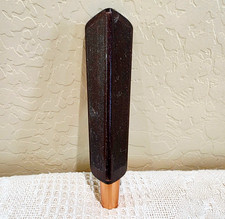 2016 Taper Wood Wooden Triangle Tap Handle with Copper Ferule 7" Pull Tap Handle