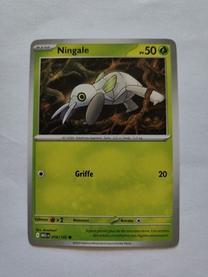 Pokemon Karte - Ningale 016/132 - Mega Evolution ME01