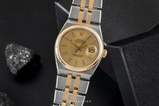 Rolex Datejust 36 Oysterquarz Stahl / Gold Quarz Herrenuhr Ref. 17013 Klassiker