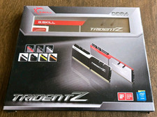 G.SKILL TridentZ 16GB 2x8GB 3600 MHz B-Die 15-15-15-35 DDR4 F4-3600C15D-16GTZ