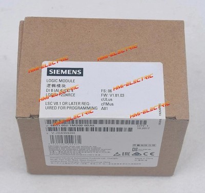 1PCS New Siemens 6ED1052-1MD00-0BA8 12/24RCE logic module 6ED1 052-1MD00-0BA8