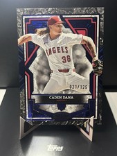 2025 Topps Tier One - Caden Dana, Caden Dana #74 Blue Foil /125 (RC)