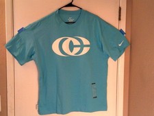 NEW NIKE WNBA INDIANA FEVER "Caitlyn Logo Tee" MEN'S BLUE T-SHIRT L IQ5996-416