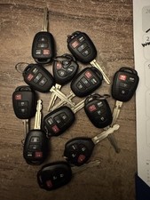 12 Used Toyota Smart Remote Lot Used. No Reserve.