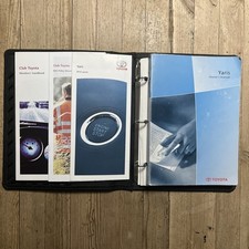 1999-2005 TOYOTA YARIS OWNERS MANUAL HANDBOOK & WALLET Print 2005 Ref21519