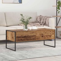 Couchtisch Altholz 100 X 46 X 40 Cm Holzwerkstoff