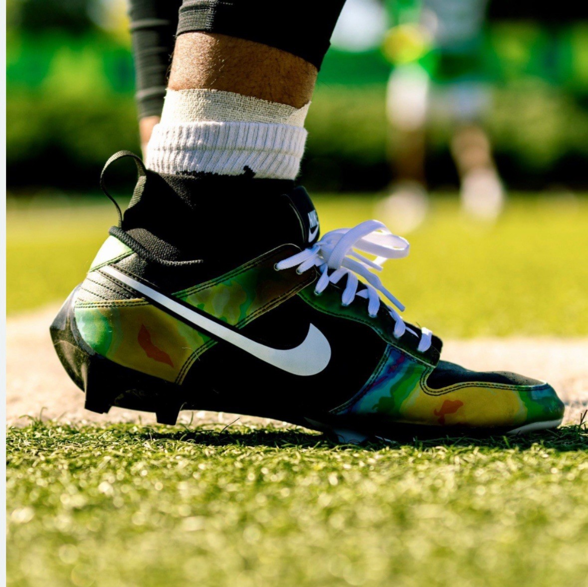 Oregon Ducks Unworn Team Issued Color Change Cleats Nike Size 13