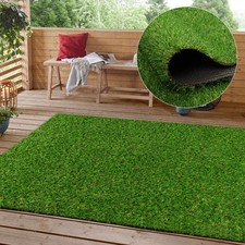 Realistic Artificial Turf Grass, 3 FT X 5 FT Artificial Synthetic Fake Grass,...