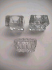 Lot of Three Antique Pressed Glass Open Salts — photo 2