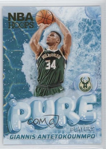 2024-25 Panini NBA Hoops Pure Players Winter Giannis Antetokounmpo #7 1n9e - Foto 1 di 3