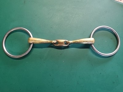 Lose Ring Erdnuss Mittelglied Trense Bit. 51/2''. (Ref: 95B)