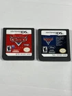 Disney Pixar Cars Game Lot of 2 Nintendo DS Authentic Cleaned Tested Working