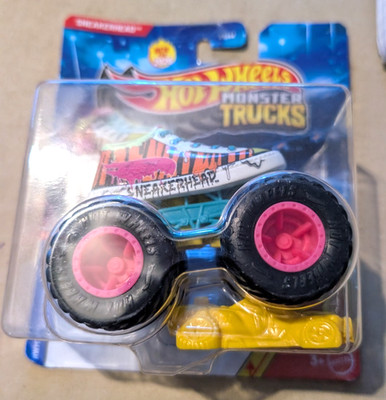 2026 hot wheels sneaker head  monster truck/back to basics/new for 2026/orange