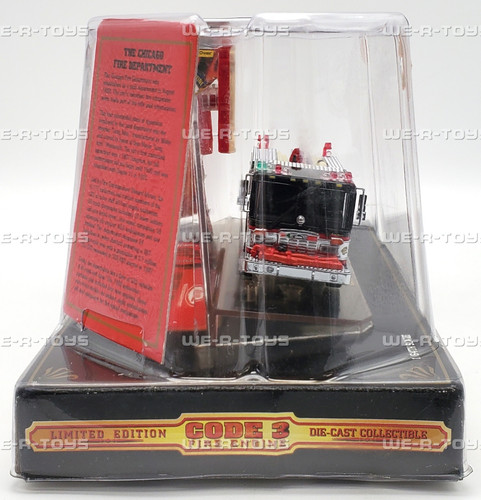 Code 3 Collectibles City of Chicago Die Cast Fire Engine 109 Ltd Ed #12316 - Picture 5 of 8