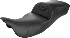 SADDLEMEN Roadsofa* Extended Fits Reach Seat - Black/Black Stitching - W/o