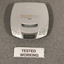 Sony Discman ESP2 D-E200 Silver Classic Mega Bass CD Player Tested 