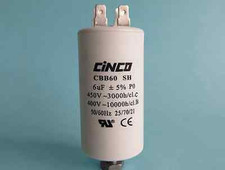 Air Conditioner Motor Run  Running Capacitors 6UF 400V 450VAC CBB60A
