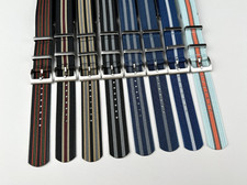 18 | 20 | 22 mm Nato Strap Uhrenarmband Heavy...