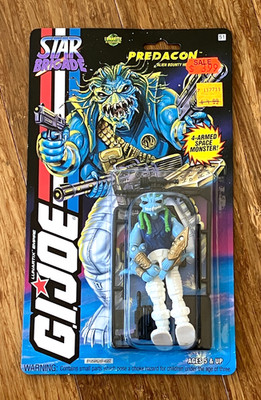 Vintage Carded GI Joe Predacon 1994 Hasbro MOC Star Brigade Alien Figure NEW