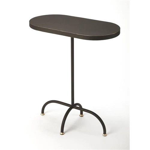 Butler Specialty Cleo End Table In Black Gold - Picture 1 of 5