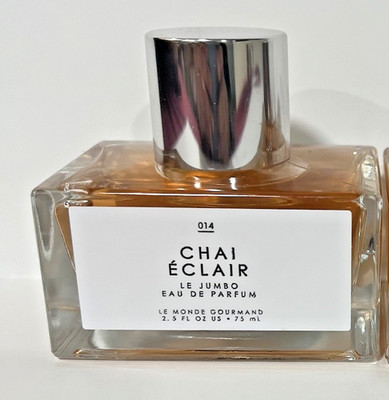 Chai Eclair Eau de Parfum EDP 2.5 Oz Le Monde Gourmand 2.5 Oz Woman Fragrance