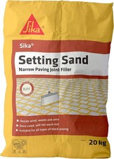 Sika Setting Sand – Ideal For Filling Narrow Paving Joints – Resists Weeds – Set