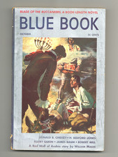 Blue Book Pulp / Magazine Oct 1939 Vol. 69 #6 GD TRIMMED Low Grade